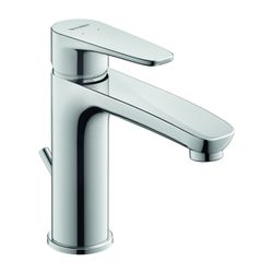 Duravit B.1 Einhebel-Waschtischmischer M, Chrom, 5l/min, Hebelgriff, mit Garnitur... DURAVIT-B11020001010 7612158494193 (Abb. 1)