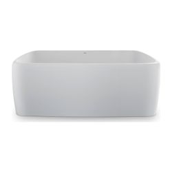 Duravit Qatego Badewanne600x800x1800mm, 264l, Mattweiß, Rechteckig, Freistehen... DURAVIT-700911000000000 4067116068948 (Abb. 1)