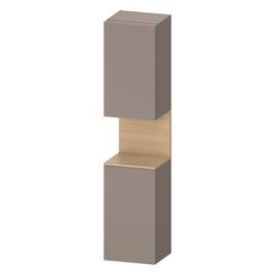 Duravit Qatego Hochschrank Dekor 360x400x1760mm Basalt Matt/Natur Eiche Matt, ... DURAVIT-QA1346R30430010 4067116210903 (Abb. 1)