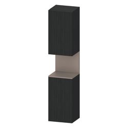 Duravit Qatego Hochschrank Dekor 360x400x1760mm Eiche Mattschwarz/Basalt Matt,... DURAVIT-QA1346L43160000 4067116207583 (Abb. 1)