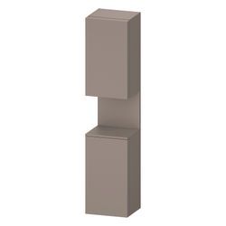 Duravit Qatego Hochschrank Dekor 360x400x1760mm Basalt Matt, 2 Türen L, Griffl... DURAVIT-QA1346L43430000 4067116206395 (Abb. 1)