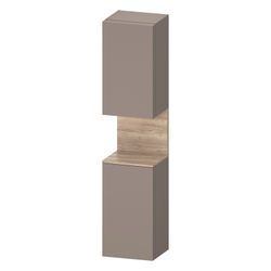 Duravit Qatego Hochschrank Dekor 360x400x1760mm Basalt Matt/Eiche Marmoriert M... DURAVIT-QA1346R55430000 4067116209549 (Abb. 1)