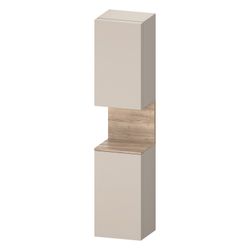 Duravit Qatego Hochschrank Dekor 360x400x1760mm Taupe Matt/Eiche Marmoriert Ma... DURAVIT-QA1346R55910000 4067116209563 (Abb. 1)
