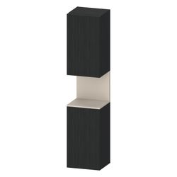 Duravit Qatego Hochschrank Dekor 360x400x1760mm Eiche Mattschwarz/Taupe SM, 2 ... DURAVIT-QA1346L83160000 4067116208474 (Abb. 1)