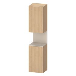 Duravit Qatego Hochschrank Dekor 360x400x1760mm Natur Eiche Matt/Taupe SM, 2 T... DURAVIT-QA1346L83300000 4067116208481 (Abb. 1)
