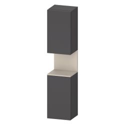 Duravit Qatego Hochschrank Dekor 360x400x1760mm Graphit Matt/Taupe SM, 2 Türen... DURAVIT-QA1346L83490000 4067116208450 (Abb. 1)