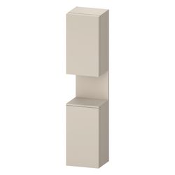 Duravit Qatego Hochschrank Dekor 360x400x1760mm Taupe SM/Taupe SM, 2 Türen L, ... DURAVIT-QA1346L83830000 4067116206470 (Abb. 1)