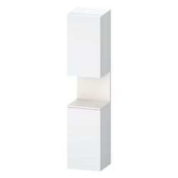 Duravit Qatego Hochschrank Dekor 360x400x1760mm Mattweiß/Weiß SM, 2 Türen L, G... DURAVIT-QA1346L84180000 4067116208535 (Abb. 1)