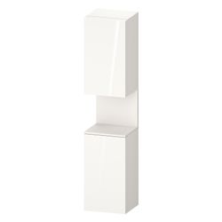 Duravit Qatego Hochschrank Dekor 360x400x1760mm Weiß Hochglanz/Weiß SM, 2 Türe... DURAVIT-QA1346L84220000 4067116208542 (Abb. 1)