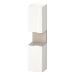 Duravit Qatego Hochschrank Dekor 360x400x1760mm Weiß HG/Taupe Matt, 2 Türen R,... DURAVIT-QA1346R91220010 4067116210675 (Abb. 1)