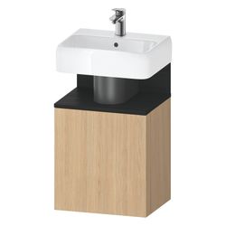 Duravit Qatego Waschtischunterbau wandh. 350x440x645mm L, Natur Eiche Matt/Eic... DURAVIT-QA4076L16300000 4067116163346 (Abb. 1)