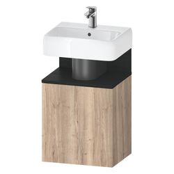Duravit Qatego Waschtischunterbau wandh. 350x440x645mm L Eiche Mar. Matt/Eiche... DURAVIT-QA4076L16550000 4067116163360 (Abb. 1)