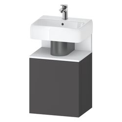 Duravit Qatego Waschtischunterbau wandh. 350x440x645mm Graphit Matt, Dekor, Ni... DURAVIT-QA4076R18490000 4067116164084 (Abb. 1)