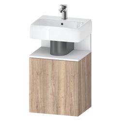 Duravit Qatego Waschtischunterbau wandh. 350x440x645mm Eiche Marmoriert Matt, ... DURAVIT-QA4076R18550000 4067116164138 (Abb. 1)