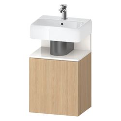 Duravit Qatego Waschtischunterbau wandh. 350x440x645mm Natur Eiche Matt, Dekor... DURAVIT-QA4076R22300000 4067116164220 (Abb. 1)
