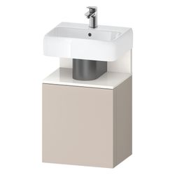 Duravit Qatego Waschtischunterbau wandh. 350x440x645mm Taupe Matt, Dekor, Nisc... DURAVIT-QA4076R22910000 4067116164206 (Abb. 1)