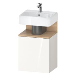 Duravit Qatego Waschtischunterbau wandh. 350x440x645mm Weiß Hochglanz, Dekor, ... DURAVIT-QA4076R30220000 4067116164732 (Abb. 1)