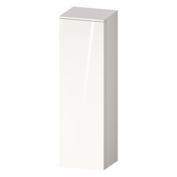 Duravit Qatego Halbhochschrank Dekor 360x400x1320mm, Weiß Hochglanz, 1 Tür R, ... DURAVIT-QA1345R22220000 4067116206272 (Abb. 1)