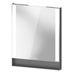 Duravit Qatego SpiegelWandmontage 65x600x750mm, Graphit Matt, LED, 23W, Betäti... DURAVIT-QA7081049490000 4067116204810 (Abb. 1)