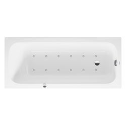 Duravit Qatego Whirlwanne Rechteckig, Einbau, 700x1600x480mm, Air-System, 1 Rü... DURAVIT-760610000AS0000 4067116074260 (Abb. 1)