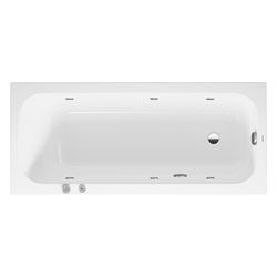 Duravit Qatego Whirlwanne Rechteckig, Einbau, 700x1600x480mm, Jet-System, 1 Rü... DURAVIT-760610000JS1000 4067116074123 (Abb. 1)