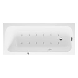 Duravit Qatego Whirlwanne Rechteckig, Einbau, 750x1700x480mm, Air-System, 1 Rü... DURAVIT-760612000AS0000 4067116074062 (Abb. 1)