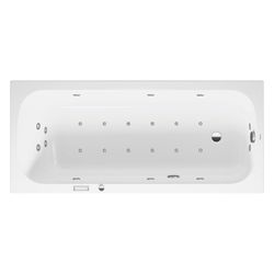 Duravit Qatego Whirlwanne Rechteckig, Einbau, 800x1800x480mm, Combi-System E, ... DURAVIT-760613000CE1000 4067116074017 (Abb. 1)