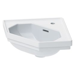 Duravit Serie 1930 Eck-Handwaschbecken 450x595x195mm, Weiß Hochglanz, Oktogonal,1 W... DURAVIT-0793420000 4021534100857 (Abb. 1)