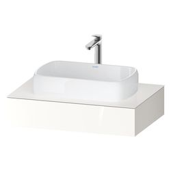 Duravit Qatego Konsole 550x800x170mm, 1 Ausschnitt/Waschplatz, Weiß Hochglanz,... DURAVIT-QA4800022220000 4067116258417 (Abb. 1)