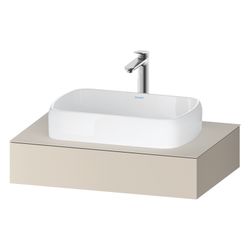 Duravit Qatego Konsole 550x800x170mm, 1 Ausschnitt/Waschplatz, Taupe SM, ohne ... DURAVIT-QA4800083830000 4067116258462 (Abb. 1)