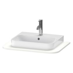 Duravit Happy D.2 Konsole 480x650x16mm, 1 Ausschnitt/Waschplatz, Weiß SM, ohne Kon... DURAVIT-HP031B08484 4067116028010 (Abb. 1)