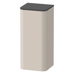 Duravit Happy D.2 Halbhochschrank, Lack 360x400x880mm Taupe SM, 1 Tür L, 2 Glasfac... DURAVIT-HP1260L8383 4067116018936 (Abb. 1)