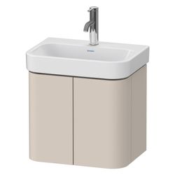 Duravit Happy D.2 Waschtischunterbau wandhäng. 350x475x415mm Taupe SM, Grifflo... DURAVIT-HP4384083830000 4067116022568 (Abb. 1)
