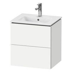 Duravit L-Cube Waschtischunterbau wandh. 421x520x550mm Compact, Weiß SM, Grifflos,... DURAVIT-LC621808484 4067116015515 (Abb. 1)
