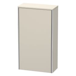 Duravit XSquare Halbhochschrank Dekor 236x500x896mm Taupe SM, 1 Tür L 2 Glas-FB mi... DURAVIT-XS1303L8383 4067116058772 (Abb. 1)