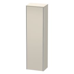 Duravit XSquare Hochschrank Lack 356x500x1776mm Taupe SM, 1 Tür R, Grifflos, 4 Gla... DURAVIT-XS1313R8383 4067116058826 (Abb. 1)