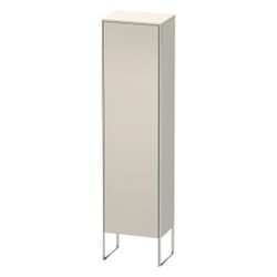 Duravit XSquare Hochschrank Dekor 356x500x2016mm Taupe SM, 1 Tür R, Grifflos, 4 Gl... DURAVIT-XS1314R8383 4067116058840 (Abb. 1)