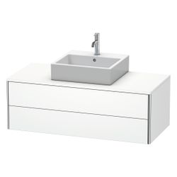 Duravit XSquare Konsolenwaschtischunterbau wandh. 548x1200x400mm Weiß SM, ohne KSP... DURAVIT-XS491208484 4067116065152 (Abb. 1)