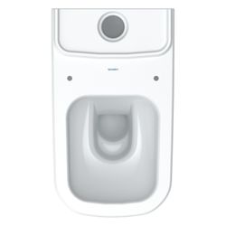 Duravit Happy D.2 Stand WC für Kombination 630x365x415mm, Weiß Hochglanz, 4,5/3l, T... DURAVIT-2134090000 4021534848940 (Abb. 1)
