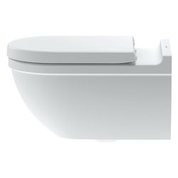 Duravit Starck 3 Wand-WC 620x365x380mm, Weiß Hochglanz, 6l, WonderGliss, Tiefspüle... DURAVIT-22260900001 4021534589201 (Abb. 1)