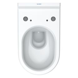Duravit Starck 3 Wand-WC für Dusch-WC-Sitz 620x365x435mm, Weiß Hochglanz, 4,5l, Wo... DURAVIT-22265900001 4021534822162 (Abb. 1)
