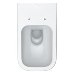 Duravit Happy D.2 Wand-WC 620x365x345mm, Weiß Hochglanz, 4,5l, WonderGliss, Tiefsp... DURAVIT-25500900001 4021534930959 (Abb. 1)