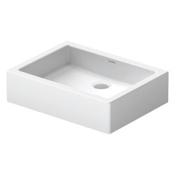 Duravit Vero Aufsatzbecken 500mm, Weiß Hochglanz, WonderGliss, Rechteckig, ohne Üb... DURAVIT-04555000001 4021534317347 (Abb. 1)