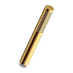 Duravit Stabbrause, MinusFlow, rund, Rain, Gold poliert, Durchflussmenge 3 bar 9l... DURAVIT-UV0642001034 4067116113846 (Abb. 1)