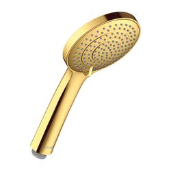 Duravit Handbrause, Gold poliert, MinusFlow, d. 110mm, Strahlart SoftRain, Rain, ... DURAVIT-UV0652016034 4067116113761 (Abb. 1)