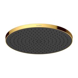 Duravit Kopfbrause, Gold poliert, Kunststoff, MinusFlow, Rund, d. Kopfbrause 230m... DURAVIT-UV0662017034 4067116113884 (Abb. 1)