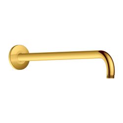 Duravit Brausearm Länge 410mm Wandmontage Rosette rund, Gold poliert... DURAVIT-UV0670028034 4067116114119 (Abb. 1)