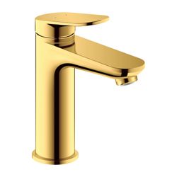 Duravit Wave Einhebel-Waschtischmischer M, Gold poliert, 5l/min, Hebelgriff, Ausl... DURAVIT-WA1020002034 4067116105278 (Abb. 1)