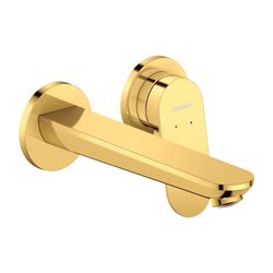 Duravit Wave Einhebel-Waschtischmischer, Gold poliert, 5l/min, Hebelgriff, Auslad... DURAVIT-WA1070004034 4067116105469 (Abb. 1)