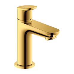 Duravit Wave Standventil Gold poliert, 4,5l/min, 90mm Ausladung, 134mm Höhe, Stra... DURAVIT-WA1080002034 4067116105513 (Abb. 1)